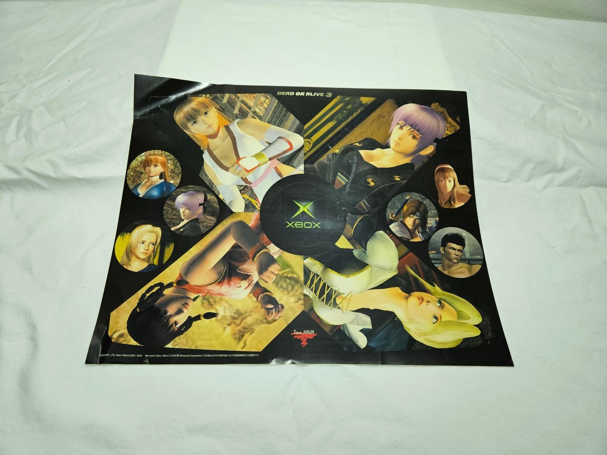 Rare Open Box Dead Or Alive 3 Original Xbox Japan Bundle (US