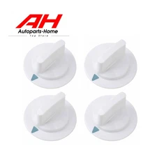 4x Dryer Timer Control Knob White WE1M652 For GE Hotpoint RCA AP399516 212D1721