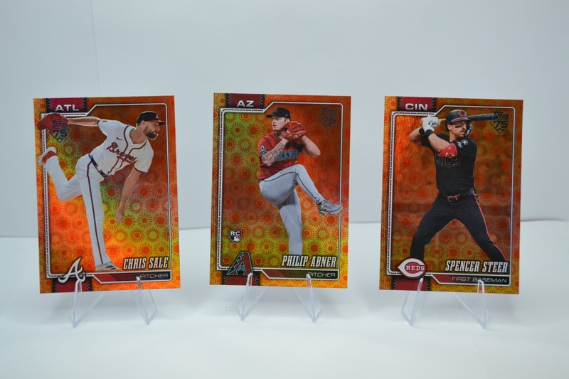 2026 Topps Series 2 Orange SUN Holo Foil Parallel Card LOT