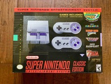 Authentic SNES Super Nintendo Classic Mini Super Entertainment System