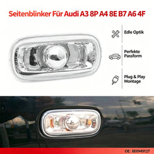 1x links = rechts Seitenblinker NEU Für Audi A3 8P A4 8E B7 A6 4F 8E0949127