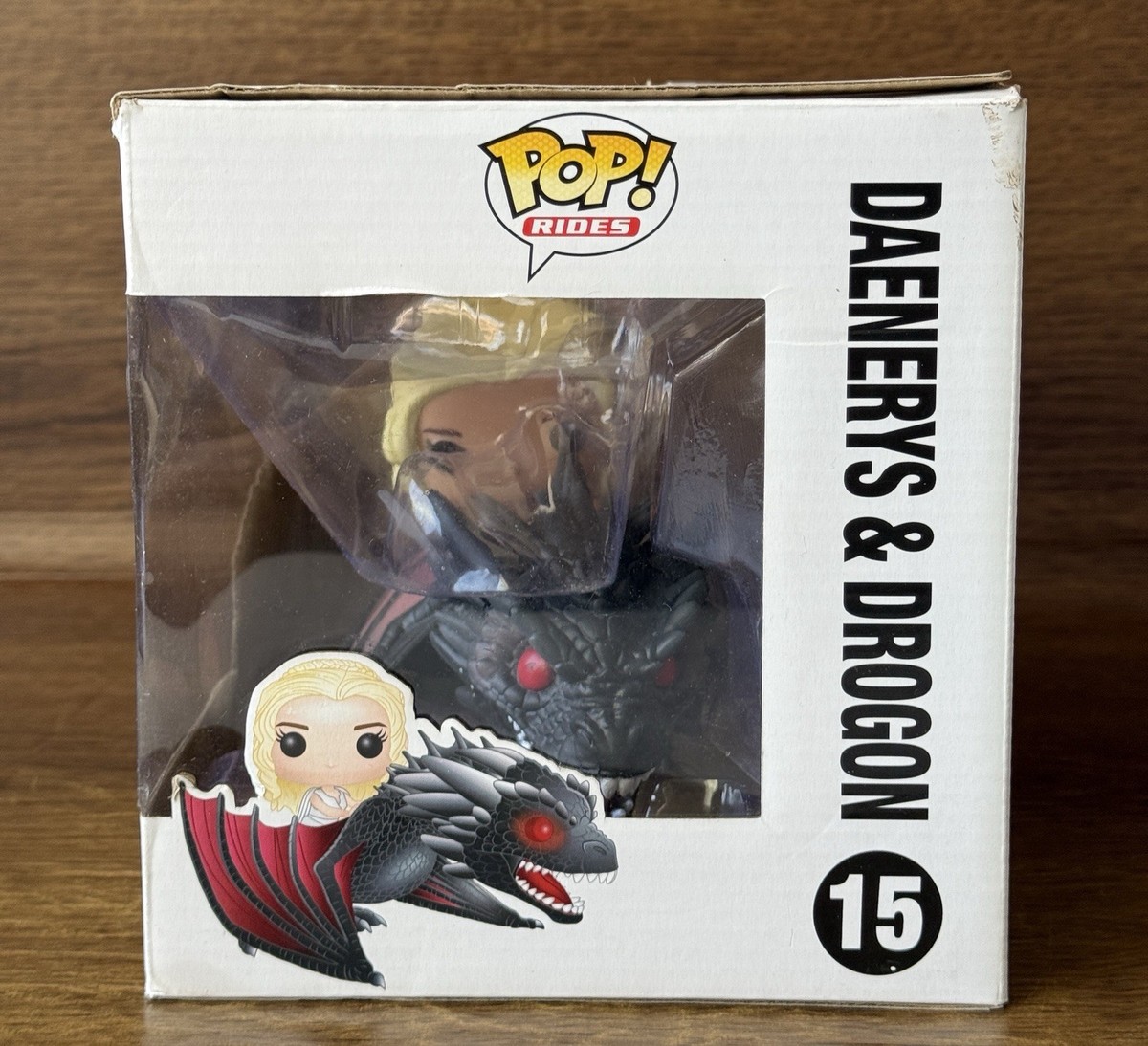 SF・ファンタジー・ホラー Funko POP! Rides Daenerys & Drogon No.15 Amazon.com: POP Rides: Game of Thrones - Daenerys On Fiery