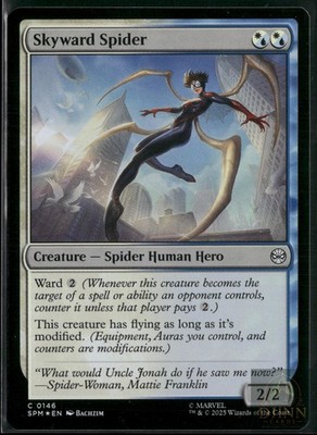 SKYWARD SPIDER 146 C MAGIC: THE GATHERING FOIL NM/M