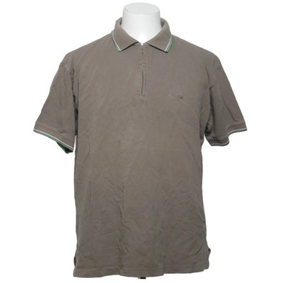Spalding, Poloshirt, Größe: XL, Beige, Baumwolle, Einfarbig, Herren #y61