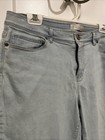 J. Jill Size 12 Authentic Fit Cropped Light Blue Denim Jeans — photo 3