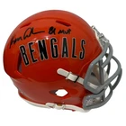 Ken Anderson Signed Cincinnati Bengals TB Mini Helmet w/ 81 MVP JSA Witness COA