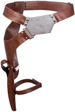 Novanime Halloween Belt with Holster Cosplay Costume Adult Men Halloween Prop Ac