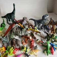 Dinosaur Lot X 55, Mixed Brands  Sizes; Jurassic Park, Pterodactyl, Baryonyx