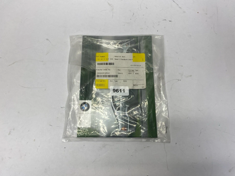 BMW 320i 325i 325xi 330i 330xi E46 2003 sedán manual del propietario ¡Nuevo! Foto 4 de 4