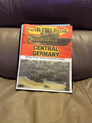 Main Battle Tank Central Germany by Simulations Canada for IBM PC Series 1989