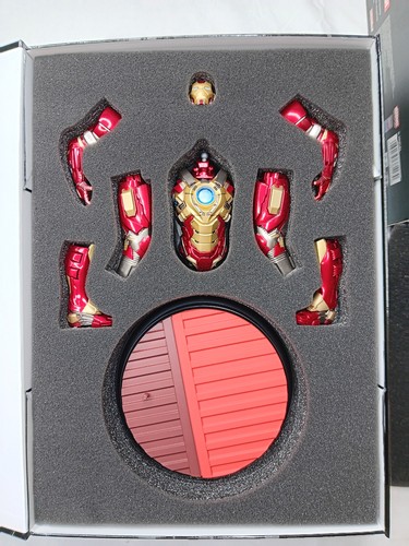 Dragon Action Hero Vignette Iron Man 3 Mark XVII Heartbreaker Armor - Open Box - Picture 6 of 11
