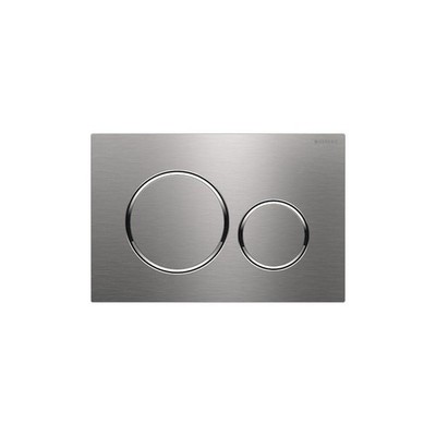 Geberit 115.882.ID.1 Sigma 20 Dual Flush Actuator Plate, Brushed Nickel