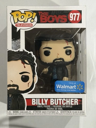 New Funko Pop - Billy Butcher Bloody 977 The Boys - Pop Television pop protector