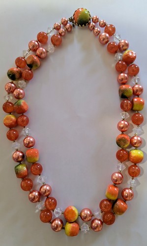 Harajuku Colorful Dice Beaded Necklace - Acrylic Dice Pendant Choker Punk Party Jewelry