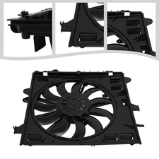 Engine Radiator Cooling Fan w/Brushless Motor for Cadillac ATS 16-18 Chevrolet