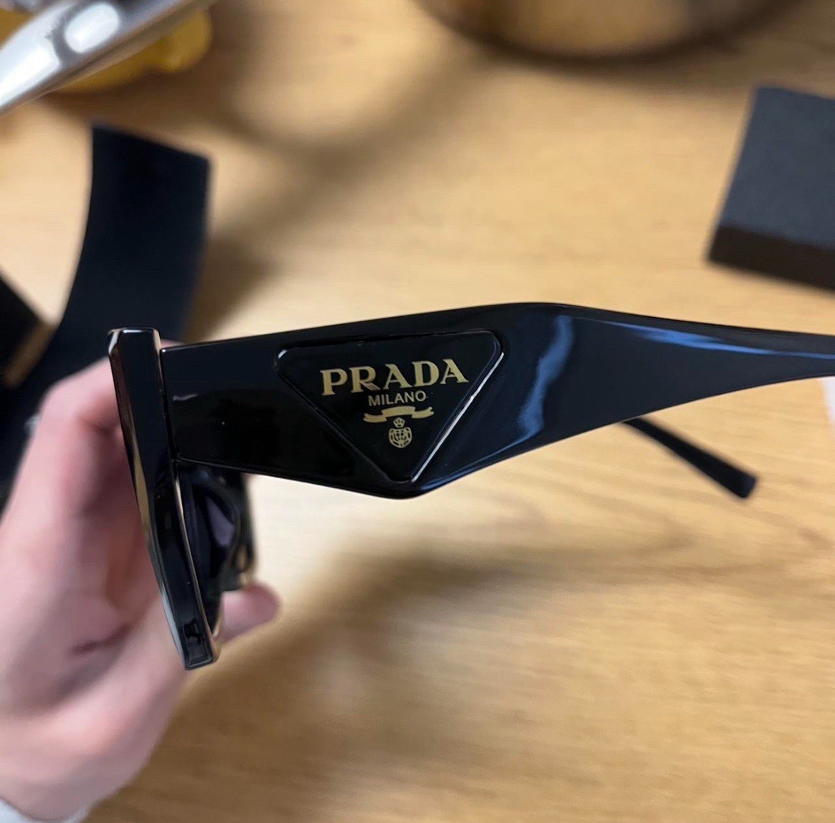 BLACK PRADA GLASSES UNISEX BRAND NEW