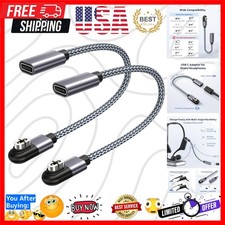 USB C to Shokz Charging Cable Adapter 2Pack,AfterShokz Headphone Charger,Type...