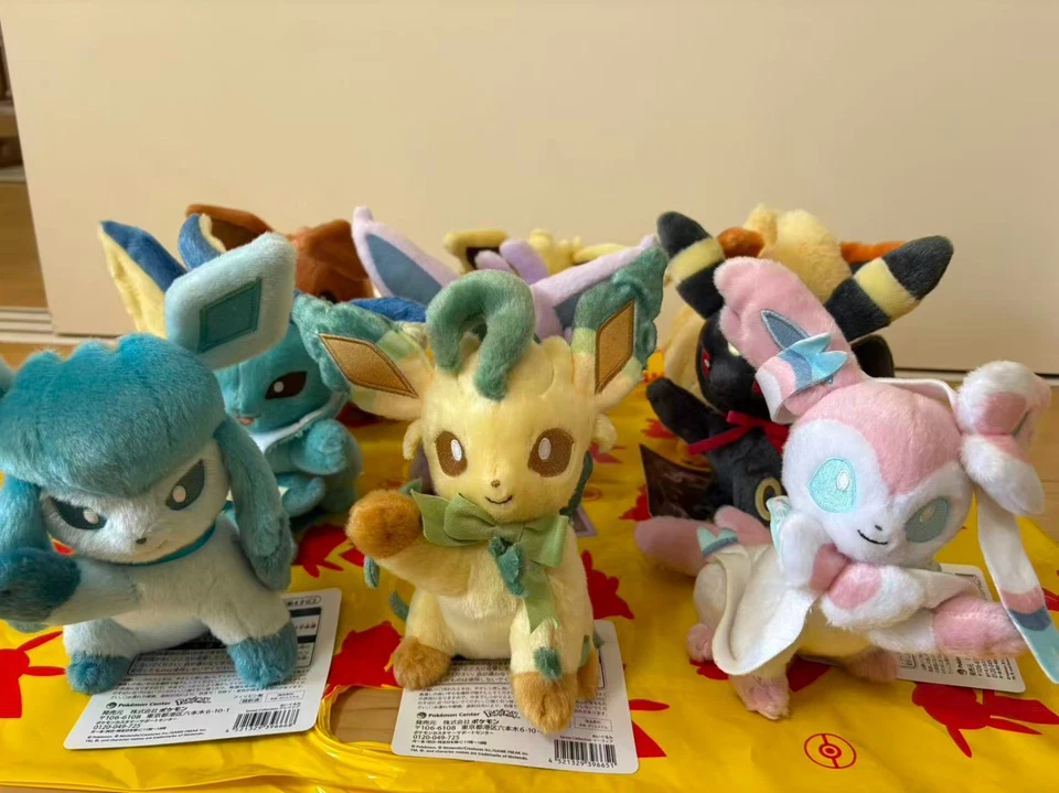Pokémon Center Original Goods Eevee Collection Plush Toy 9 types New Japan - Image 3 of 4