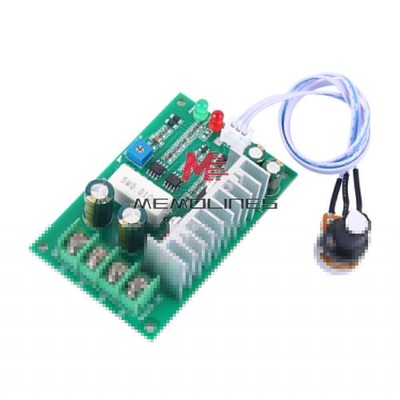 DC10-40V PWM DC Motor Speed Regulator 12V24V36V 15A Adjustable Speed Controller 
