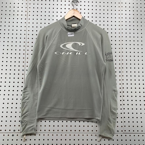 Vintage 90s O’Neill Rash Guard Shirt Mens Large Gray Long Sleeve Super Skins