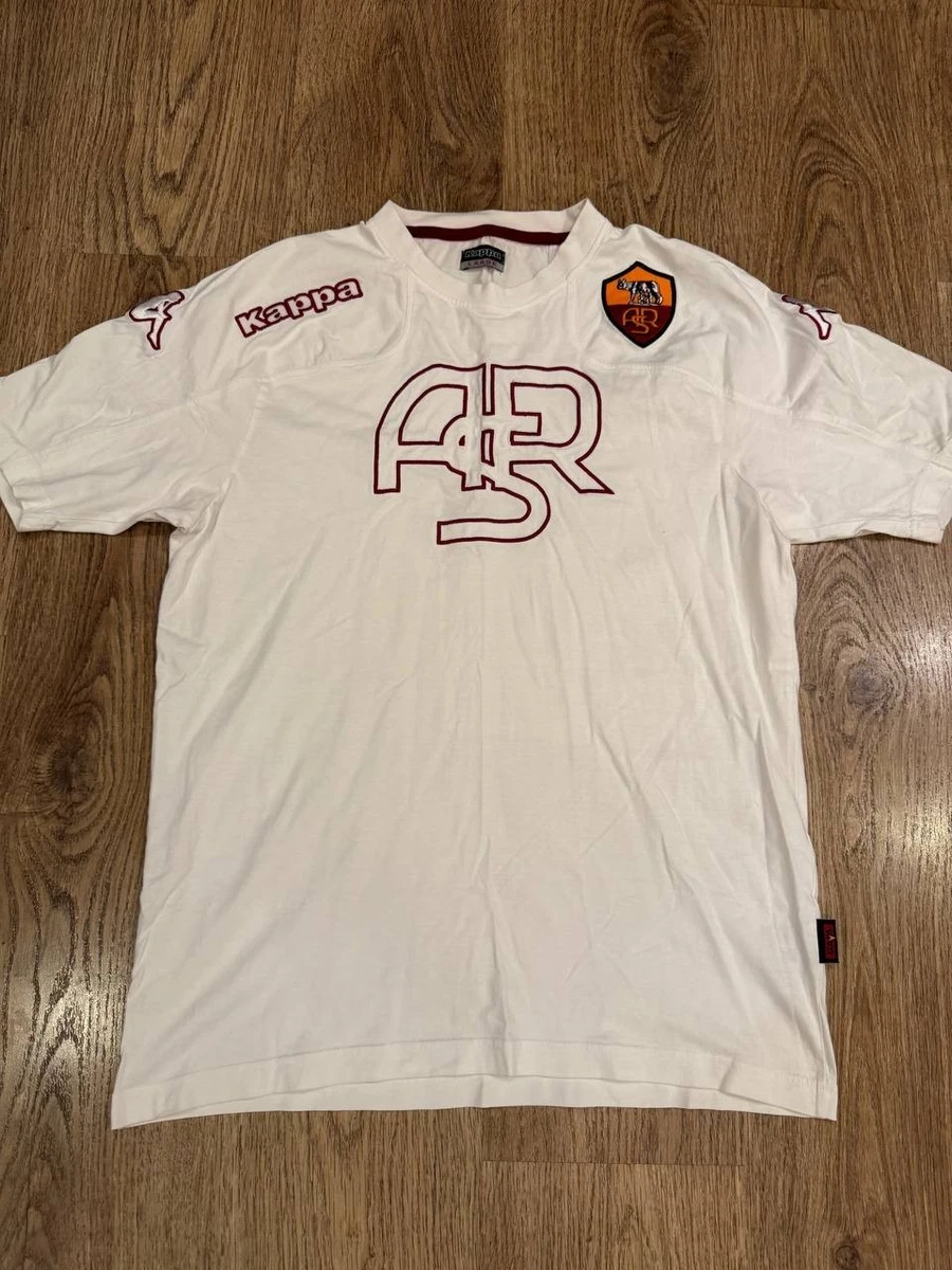 AS Roma White International Club Soccer Fan Apparel and Souvenirs