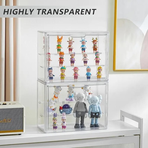 Vitrina Acrílica Vitrina Transparente para Figuras de Acción Modelo Miniatura - Imagen 4 de 12