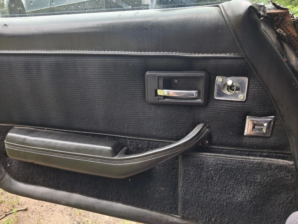 Par de biseles envolventes de manija de puerta interior Corvette 1978-1982 hecho en EE. UU. Foto 4 de 4