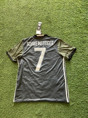 adidas Germany Men's Away Jersey 16/17 Legend Schweinsteiger #7 Sz