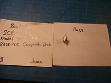 Realistic SCR-3010 Mod 31-1998 Receiver Cassette Replacement Bass Control Knob