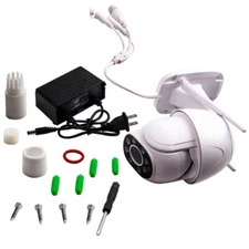 New Home Security Camera System Outdoor 2 Way Audio Wireless 1080P IP66 Dome PTZ