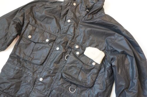 COMO NUEVA | CHAQUETA SPEY LIGERA TRANSPIRABLE NEGRA SECA CARBONO BARBOUR $450 S PEQUEÑA - Imagen 2 de 23