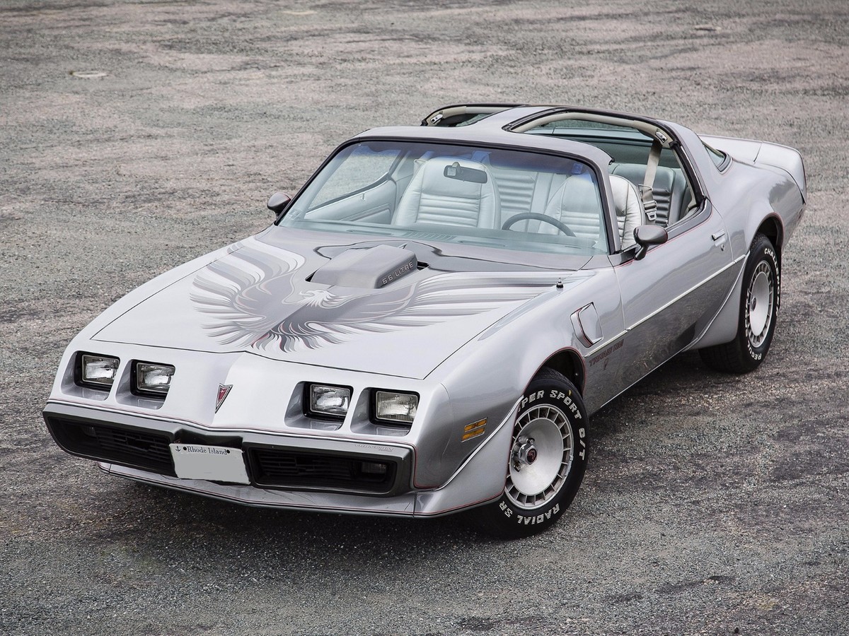 1980 PONTIAC FIREBIRD TRANS AM (GREY - BIRD) POSTER 24 X 36