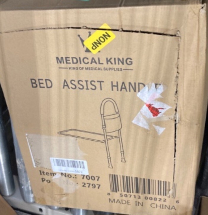 Medline MDS6800BA Bed Assist Bar with Pouch New open box 759578515637