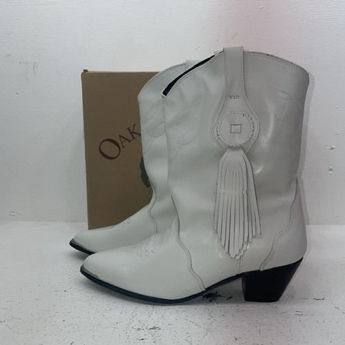 New Women’s White Oak Tree Farms Cowboy Boots. 7204 10. 17-125