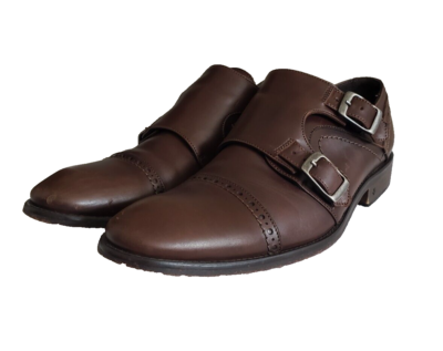 John Varvatos Double Monk Strap Dress Shoes Men display picture 1