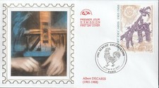 3435+ FDC ENVELOPPE 1er JOUR CEF     ALBERT DECARIS.