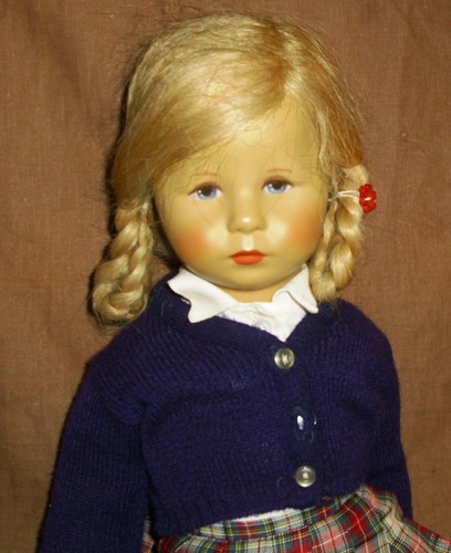 Käthe Kruse Puppe-48cm-unbespielt-80iger Jahre-sehr guter Zustand - Bild 11 von 13