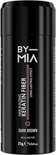 BY MIA Hair Building Keratin Fiber Dark Brown Long Lasting  Instant Volume 21gr