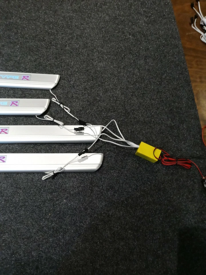 1998-2002 ХОНДА АККОРД 4 ДВЕРИ ТОЛЬКО ДВЕРИ КОСЯКИ АЛЮМИНИЙ INDGLOW TR ЭМБЛЕМА - Изображение 3 из 3