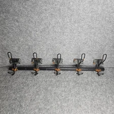 Hanging Coat Rack Black