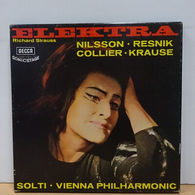 ELEKTRA SOLTI・VIENNA PHILHARMONIC レコード Georg Solti Series