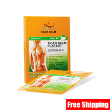 5 Pack. Tiger Balm Medicated Plaster-HR Cool, For Relief of Muscular Pains