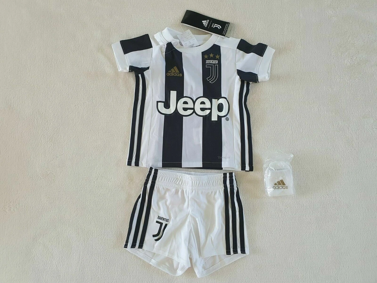Juventus kit neonato bimbo completo home adidas juve h mini baby