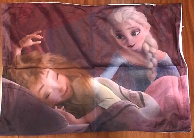 Frozen Fever the Movie 2015  Pillow Case (one) 20'' X 30'' NEW Elsa ANNA NEW
