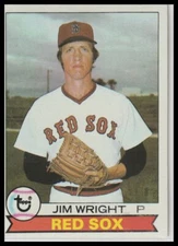 1979 Topps Singles #349 Jim Wright Boston Red Sox