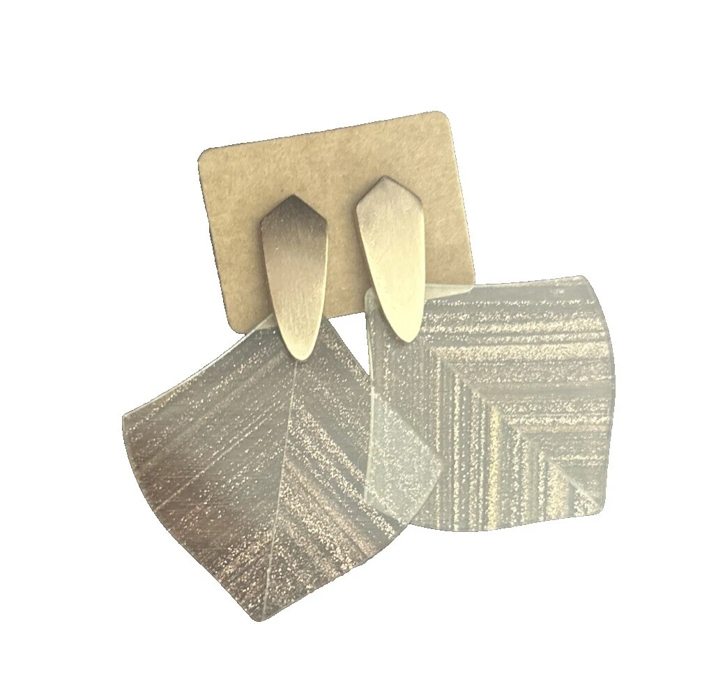 Oro Rosa Cristal Kendra Scott Pendientes de Moda