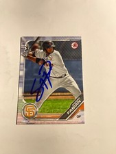 Texas Rangers SANDRO FABIAN Signed Card