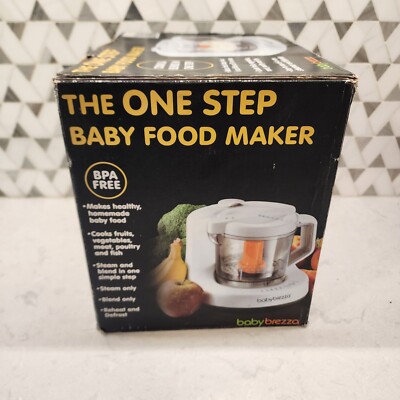 Baby Brezza Baby Food Maker Machine BRZ9043 One Step Steamer
