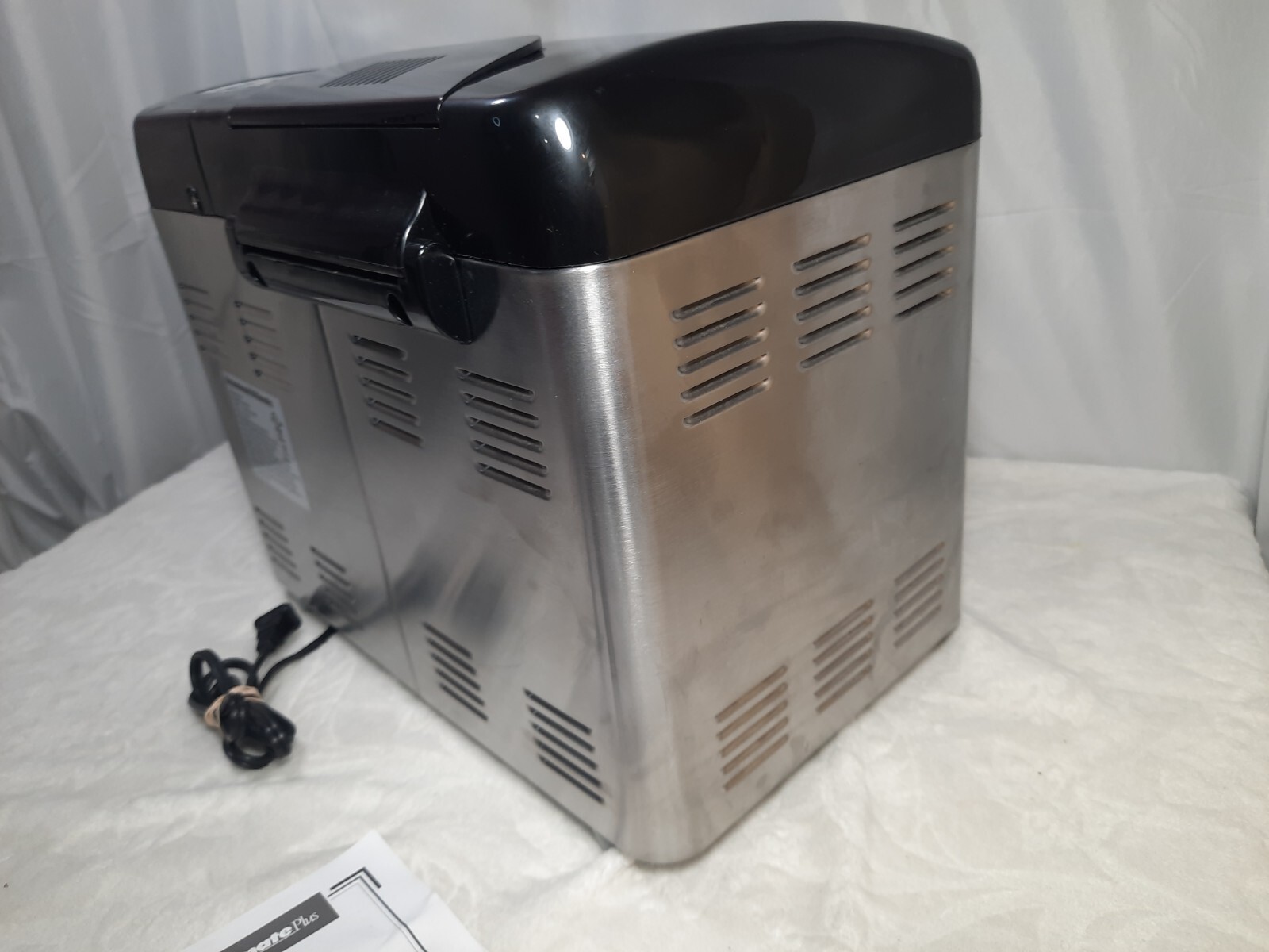 BREADMAN ULTIMATE PLUS 2lb Stainless Steel Convection TR2500BC BREAD MAKER VG + eBay