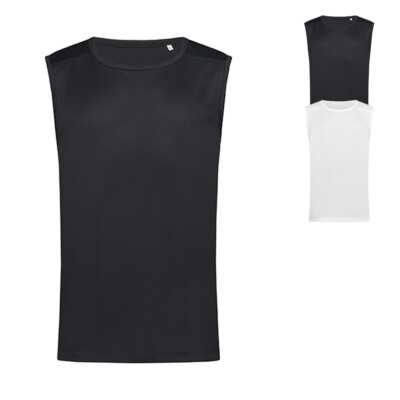 Stedman Herren Shirt ACTIVE 140 SLEEVELESS Sportshirt S M L XL XXL ST8440